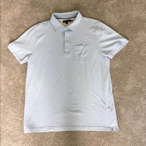 Men’s Blue Dress Polo Size L